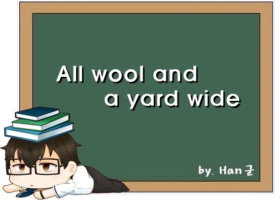 All wool and a yard wide