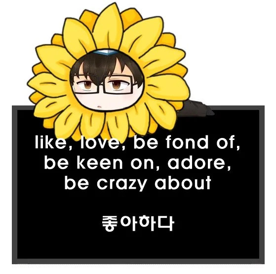 like love be fond of be keen on adore be crazy about 차이