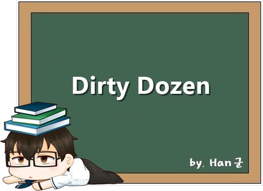 Dirty Dozen. (12인의 특공대, 결사대, 악동들, 12가지 문제.) 1 Dirty Dozen. (12인의 특공대, 결사대, 악동들, 12가지 문제.)